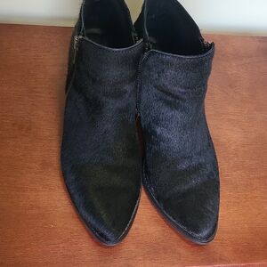 Very Volatile Black Ankle Booties